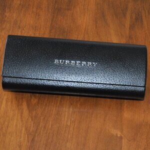 Burberry Black Leather Hard Shell Sunglasses Glasses Case